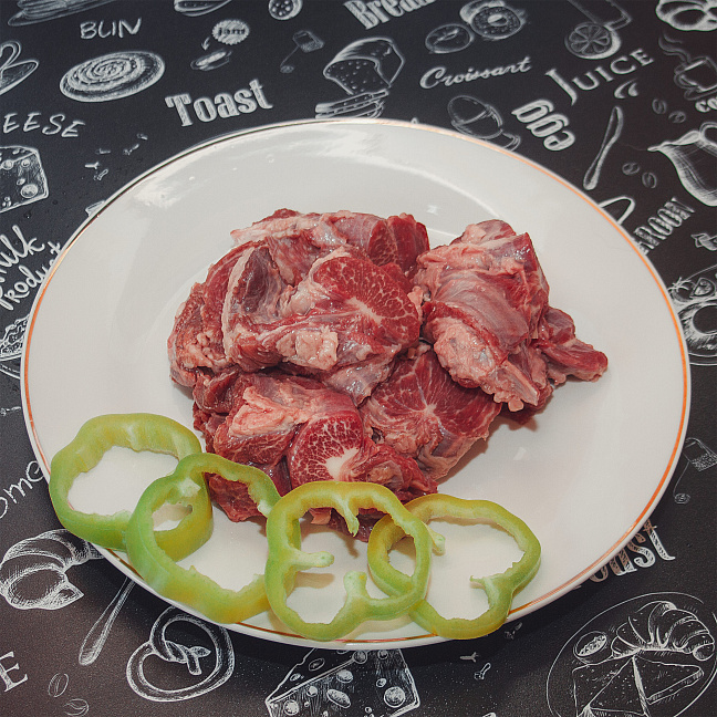 Тримминг голов говяжьих